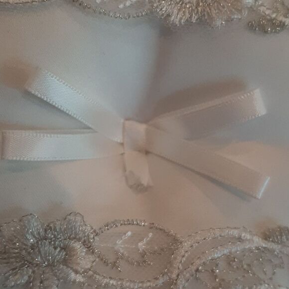 Ring Bearer Silky with White Lace Pillow - Picture 6 of 6